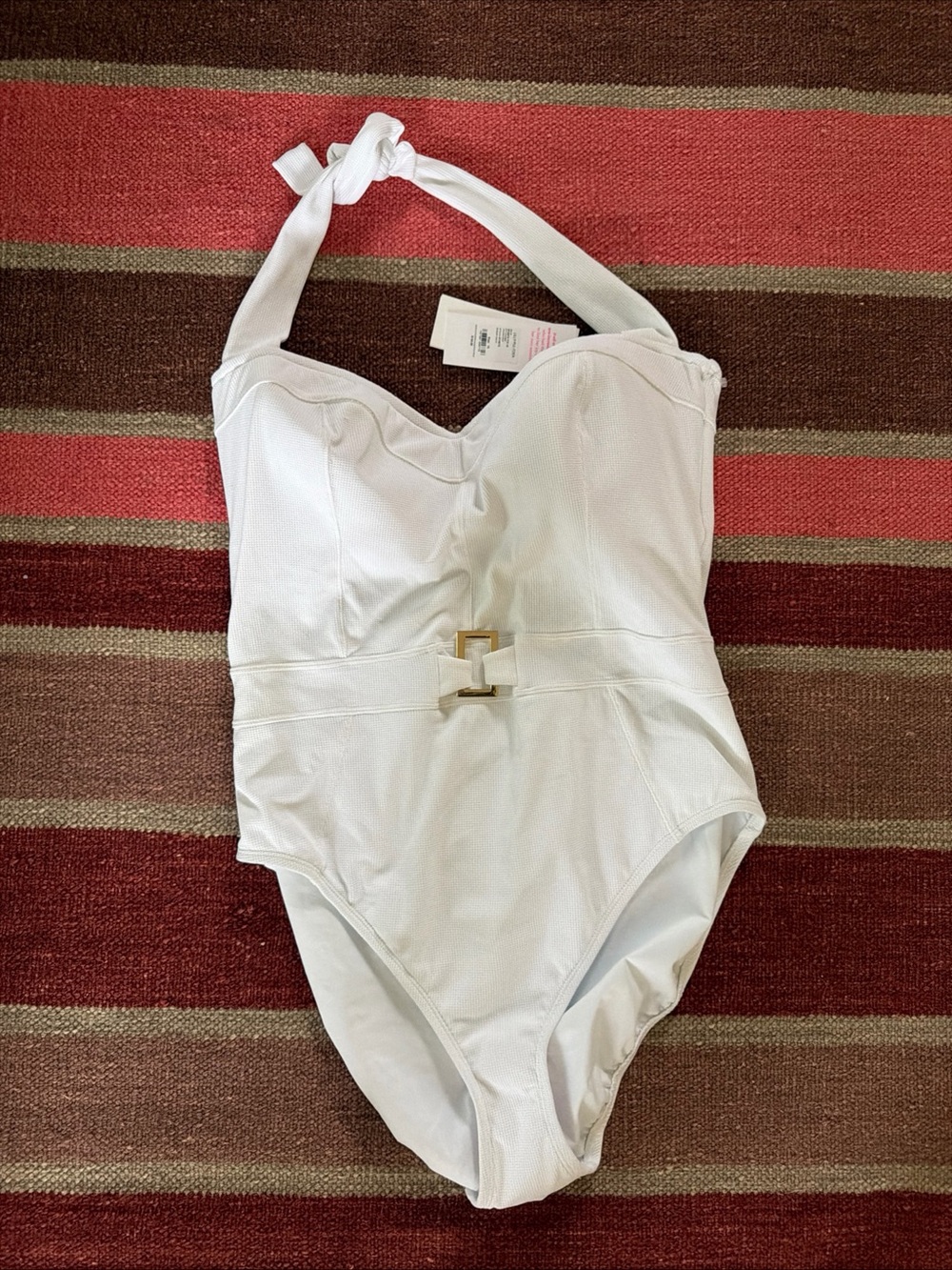 Lilly Pulitzer Jyn One Piece Swimsuit Women's size 16 New Resort White